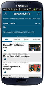 ESPNcricinfo app - The best of ESPNcricinfo on the go